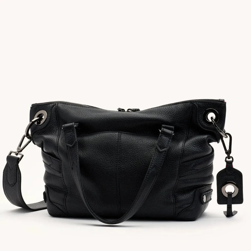 DANIEL MED - Moto Black/Gunmetal-Hammitt-Renee Taylor Gallery