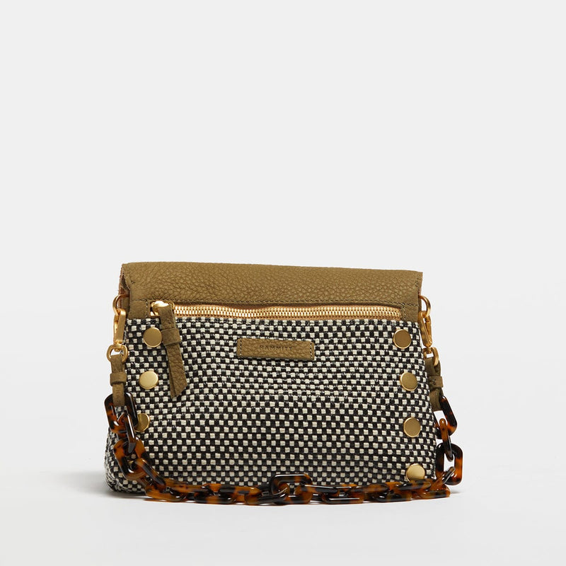 DILLON SML - Black/Grey Natural/Brushed Gold-Hammitt-Renee Taylor Gallery