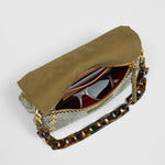 DILLON SML - Black/Grey Natural/Brushed Gold-Hammitt-Renee Taylor Gallery