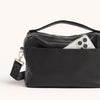 EVAN CROSSBODY MED - Black Weave/Silver-Hammitt-Renee Taylor Gallery