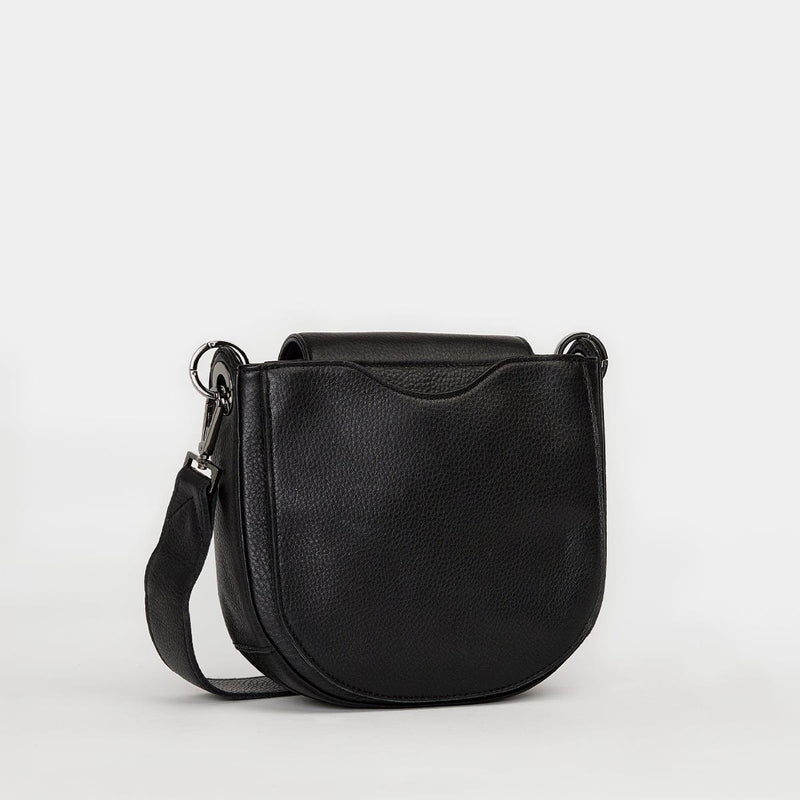 Kayce Medium Saddle Bag - Kayce Black GM-Hammitt-Renee Taylor Gallery