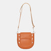 KAYCE SADDLE MED - Candlelight Orange/Brushed Silver-Hammitt-Renee Taylor Gallery