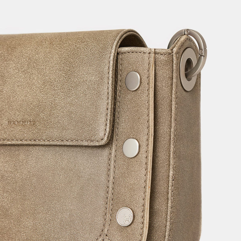 Kayce Medium Saddle Bag - Kayce Pewter BS-Hammitt-Renee Taylor Gallery