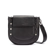 KAYCE SADDLE LRG - Black/Brushed Gold/Red Zip-Hammitt-Renee Taylor Gallery