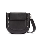 KAYCE SADDLE LRG - Black/Brushed Gold/Red Zip-Hammitt-Renee Taylor Gallery