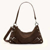 KYLE MED - Belted Suede/Gunmetal-Hammitt-Renee Taylor Gallery