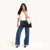 KYLE MED - Belted Suede/Gunmetal-Hammitt-Renee Taylor Gallery
