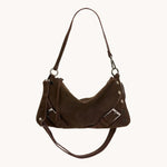 KYLE MED - Belted Suede/Gunmetal-Hammitt-Renee Taylor Gallery