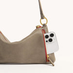 KYLE - Pewter/Brushed Gold Red Zip-Hammitt-Renee Taylor Gallery