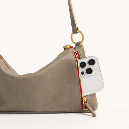KYLE - Pewter/Brushed Gold Red Zip-Hammitt-Renee Taylor Gallery