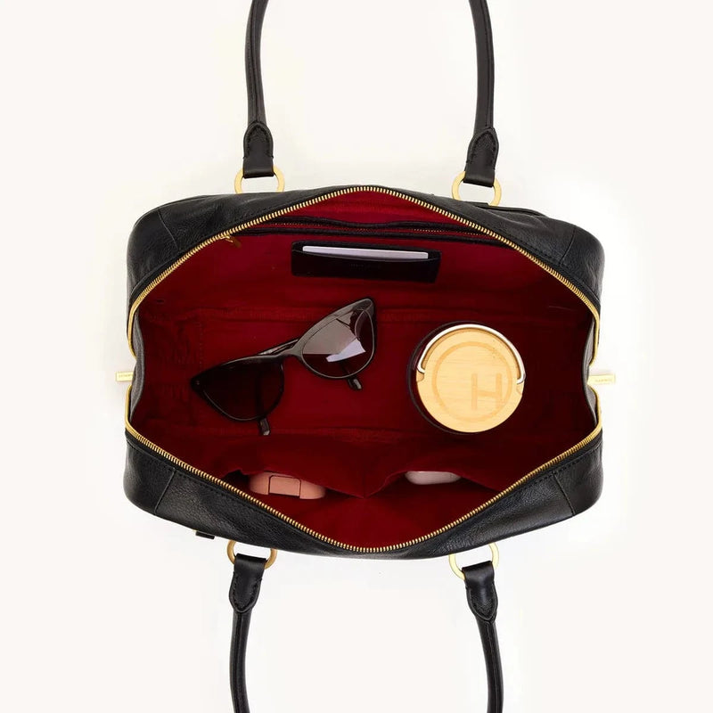MEREDITH MED - Black/Brushed Gold-Hammitt-Renee Taylor Gallery