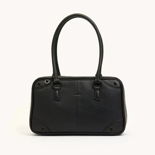 MEREDITH MED - Black/Gunmetal-Hammitt-Renee Taylor Gallery