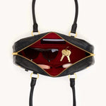 MEREDITH SML - Black/Brushed Gold-Hammitt-Renee Taylor Gallery