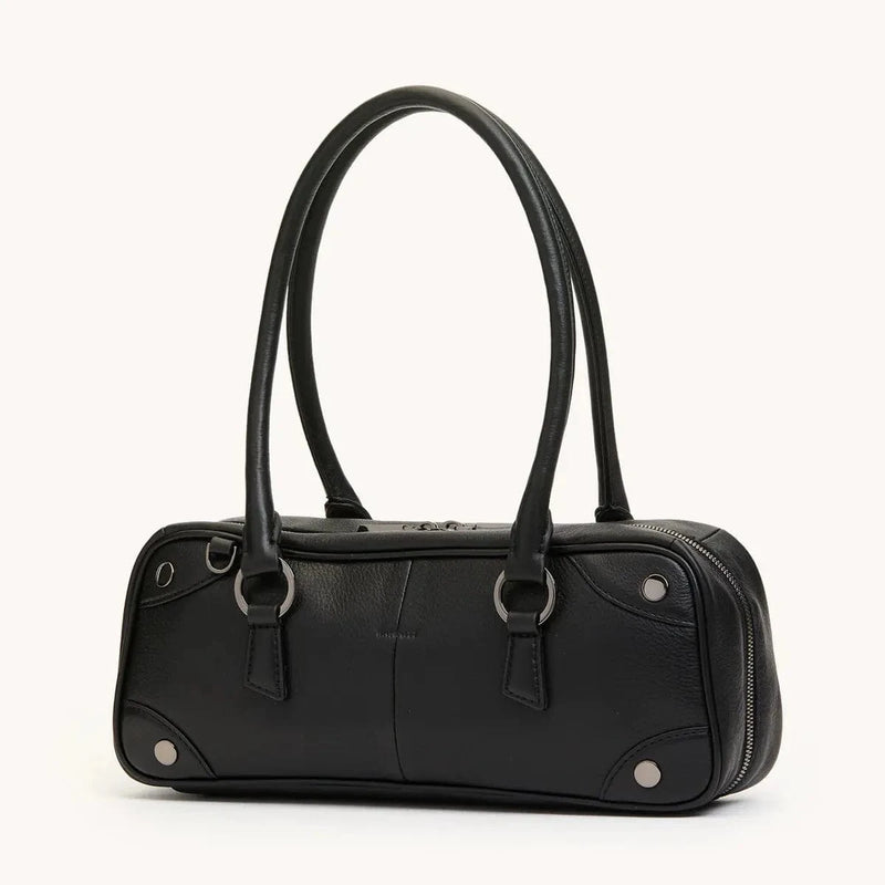 MEREDITH SML - Black/Gunmetal-Hammitt-Renee Taylor Gallery