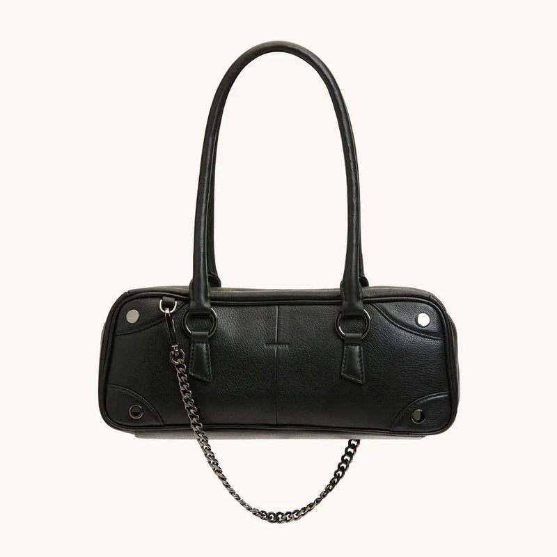 MEREDITH SML - Black/Gunmetal-Hammitt-Renee Taylor Gallery