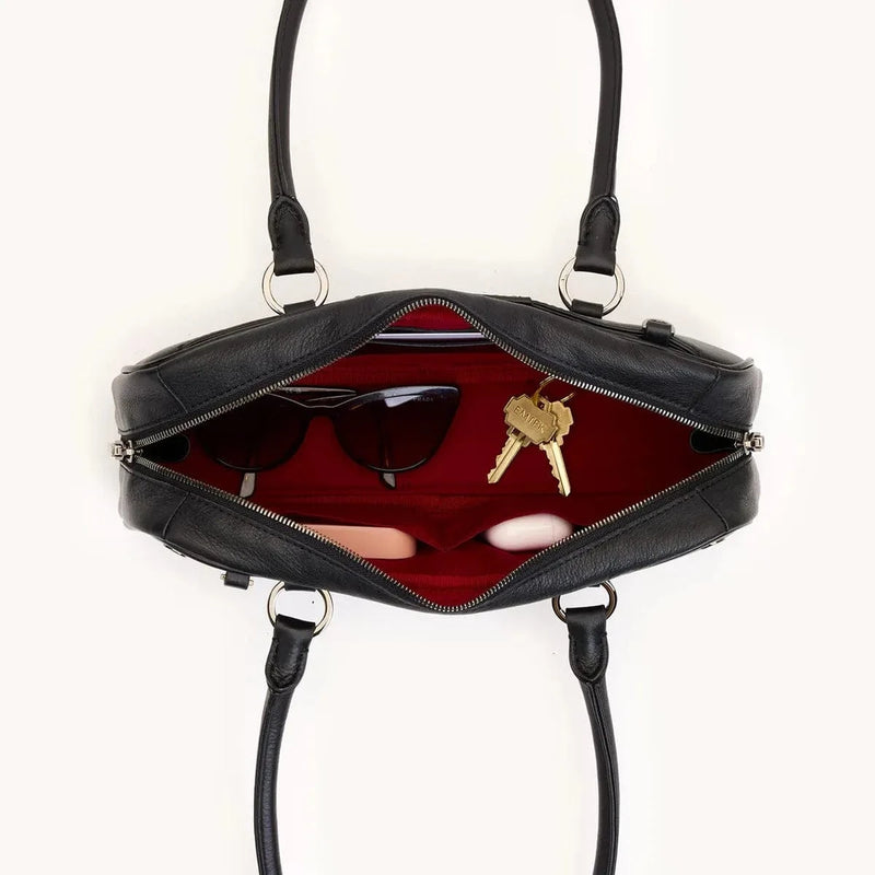 MEREDITH SML - Black/Gunmetal-Hammitt-Renee Taylor Gallery