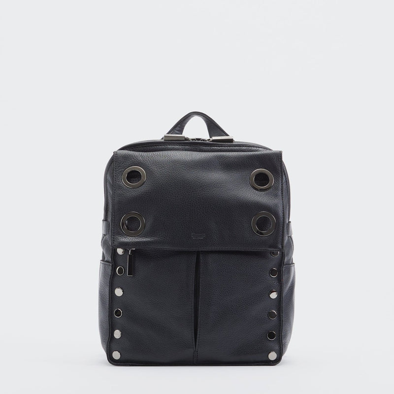 MONTANA BACKPACK LRG - Black/Gunmetal-Hammitt-Renee Taylor Gallery