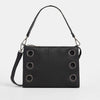 MONTANA CLUTCH LRG - Black Lugano/Gunmetal-Hammitt-Renee Taylor Gallery