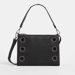MONTANA CLUTCH LRG - Black Lugano/Gunmetal-Hammitt-Renee Taylor Gallery