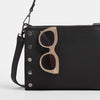 MONTANA CLUTCH LRG - Black Lugano/Gunmetal-Hammitt-Renee Taylor Gallery