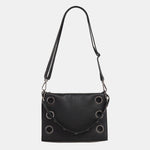 MONTANA CLUTCH LRG - Black Lugano/Gunmetal-Hammitt-Renee Taylor Gallery