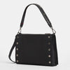 MONTANA CLUTCH LRG - Black Lugano/Gunmetal-Hammitt-Renee Taylor Gallery