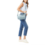 MORGAN - Bay Blue Nubuck/Brushed Gold-Hammitt-Renee Taylor Gallery