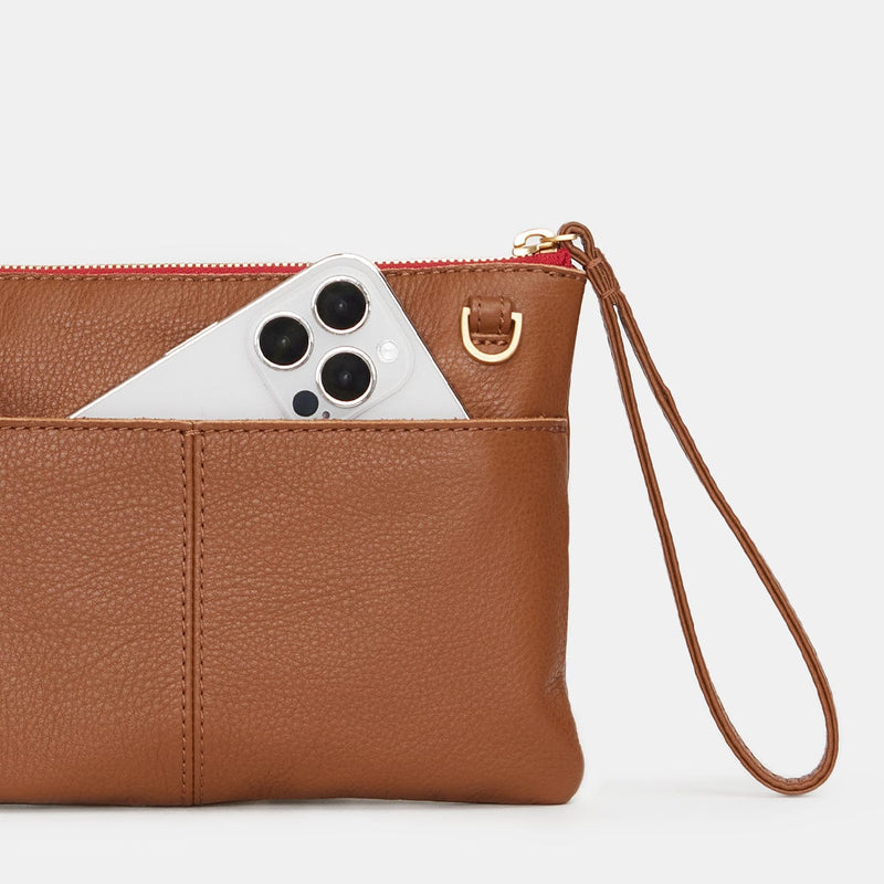 Nash Small Handbag - Nash Small Mahogany Pebble BG-Hammitt-Renee Taylor Gallery
