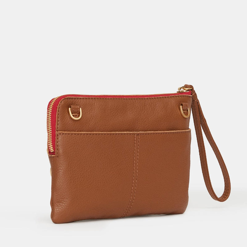 Nash Small Handbag - Nash Small Mahogany Pebble BG-Hammitt-Renee Taylor Gallery