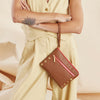 Nash Small Handbag - Nash Small Mahogany Pebble BG-Hammitt-Renee Taylor Gallery