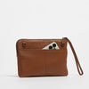 Nash Small Handbag - Nash Small Mahogany Suede BZ-Hammitt-Renee Taylor Gallery