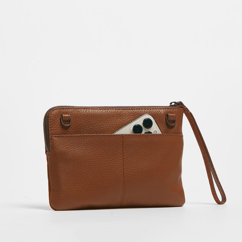 Nash Small Handbag - Nash Small Mahogany Suede BZ-Hammitt-Renee Taylor Gallery