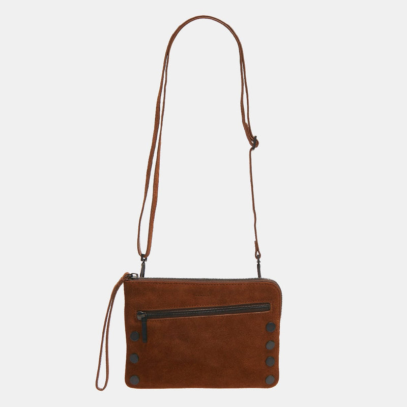 Nash Small Handbag - Nash Small Mahogany Suede BZ-Hammitt-Renee Taylor Gallery
