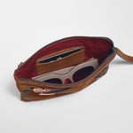 Nash Small Handbag - Nash Small Mahogany Suede BZ-Hammitt-Renee Taylor Gallery
