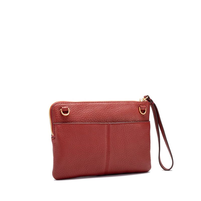 NASH SML - Pomodoro Red/Brushed Gold Hammered-Hammitt-Renee Taylor Gallery