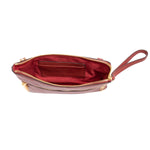 NASH SML - Pomodoro Red/Brushed Gold Hammered-Hammitt-Renee Taylor Gallery