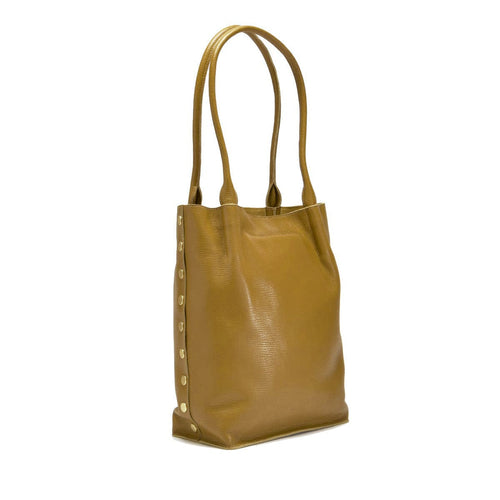 OLIVER MED - Golden Valley Tan/Brushed Gold-Hammitt-Renee Taylor Gallery