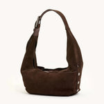 TOM ZIP MED - Belted Suede/Gunmetal-Hammitt-Renee Taylor Gallery
