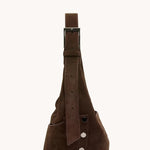 TOM ZIP MED - Belted Suede/Gunmetal-Hammitt-Renee Taylor Gallery