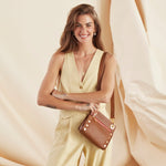 Tony Small Handbag- Tony Small Mahogany Pebble BG RZ-Hammitt-Renee Taylor Gallery