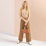 VIP SATCHEL - Caffe Tan/Brushed Silver-Hammitt-Renee Taylor Gallery