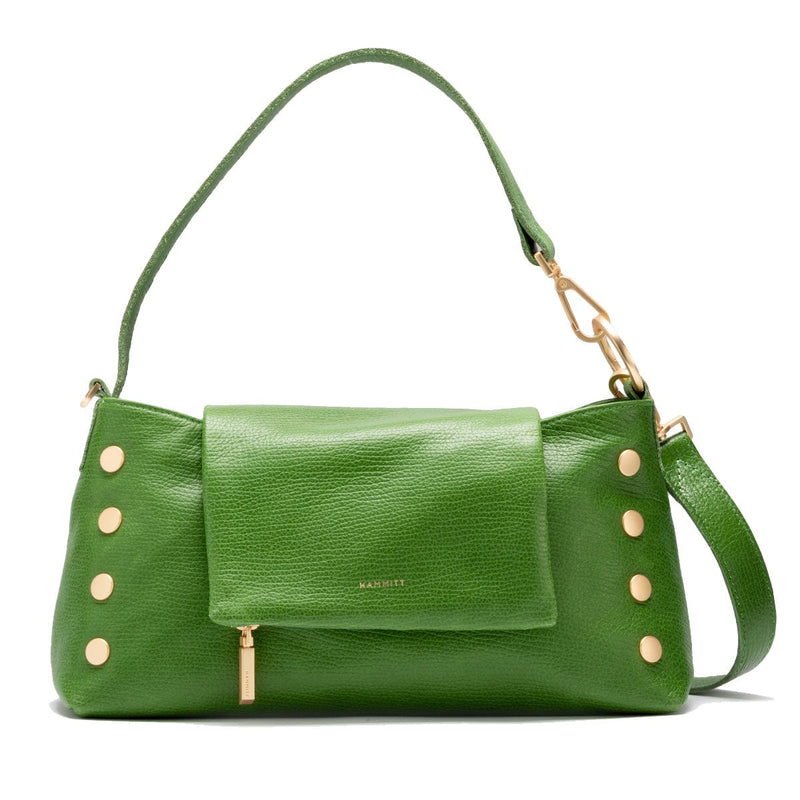 VIP SATCHEL - Palm Green/Brushed Gold-Hammitt-Renee Taylor Gallery