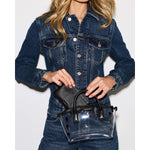 PAULA CLEAR - Black/Gunmetal-Hammitt-Renee Taylor Gallery