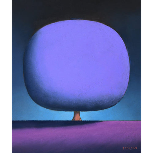 "Happy Purple Tree"-Christopher Jackson-Renee Taylor Gallery