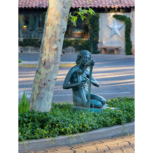 "Harpist"-John Henry Waddell-Renee Taylor Gallery