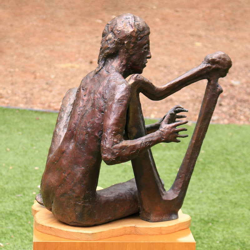 "Harpist"-John Henry Waddell-Renee Taylor Gallery