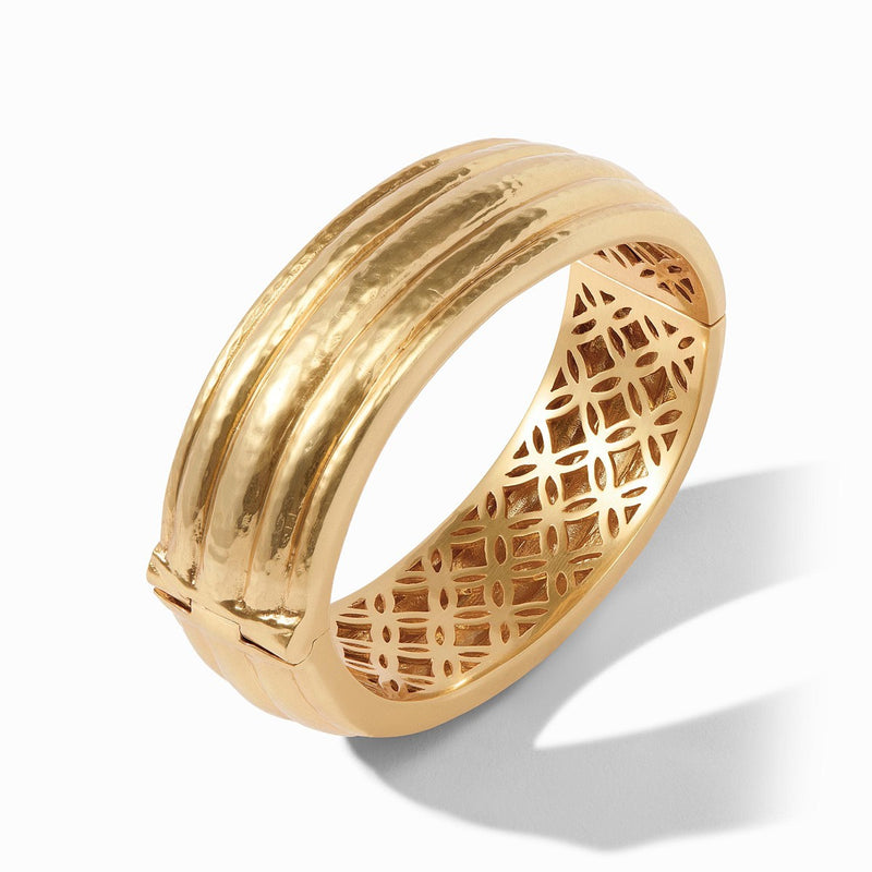 Havana Statement Hinge Bangle - BG279G00-Julie Vos-Renee Taylor Gallery
