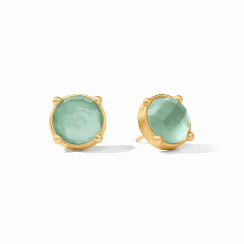 Honey Stud Earrings-Iridescent Aquamarine Blue - ER576GIBQ00-Julie Vos-Renee Taylor Gallery