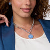 Honeybee Demi Chalcedony Blue Necklace - N471SCA00-Julie Vos-Renee Taylor Gallery