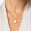 Honeybee Solitaire Iridescent Strawberry Necklace - N478GIST00-Julie Vos-Renee Taylor Gallery